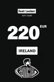 Foot Locker 220 EUR Gift Card (Ireland) thumb 2