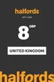 Halfords 8 GBP Gift Card (United Kingdom) thumb 2