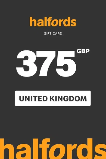 Halfords 375 GBP Gift Card (United Kingdom)