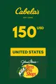 Cabela's 150 USD Gift Card (United States) thumb 2