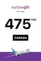 Airline 475 CAD Gift Card (Canada) thumb 2