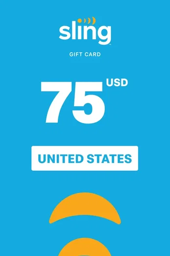Sling TV 75 USD Gift Card (United States) gallery image 2