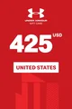 Under Armour 425 USD Gift Card (United States) thumb 2
