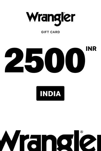 Wrangler 2500 INR Gift Card (India) gallery image 2