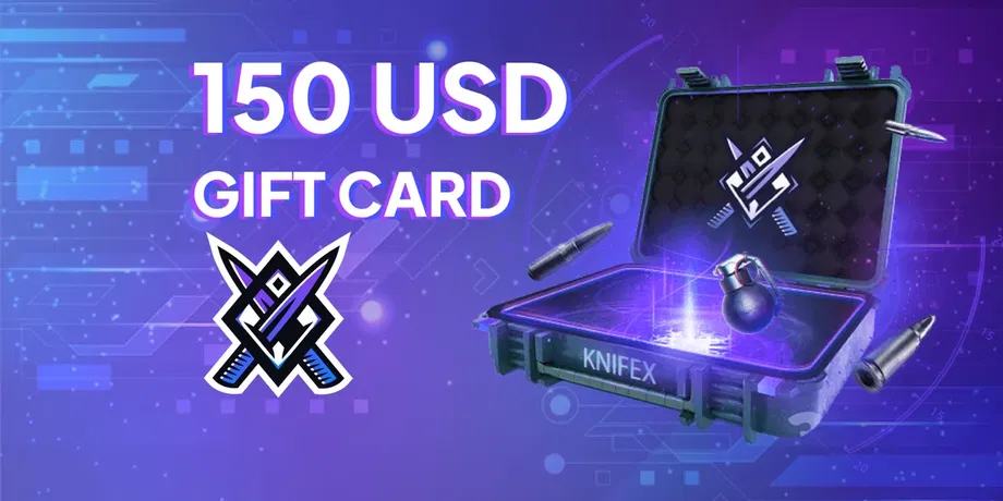 Knifex 150 USD Gift Card (Global) gallery image 2