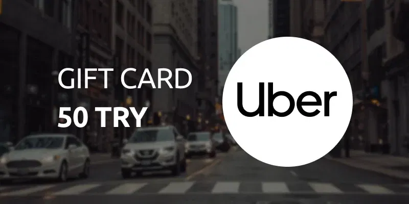 Uber 50 TRY Gift Card (Turkey) gallery image 2