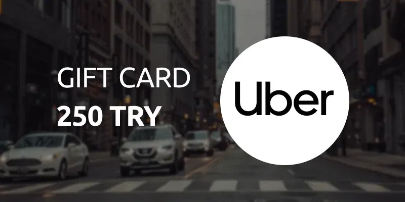 Uber 250 TRY Gift Card (Turkey) gallery image 2