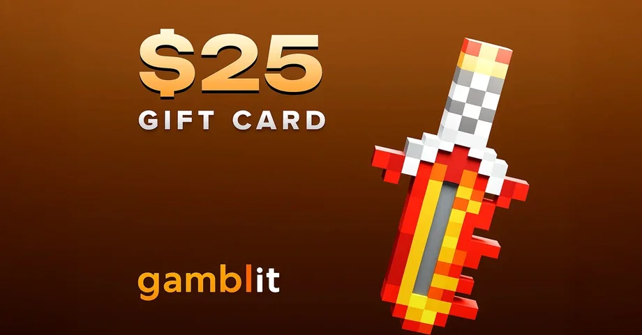 Gamblit 25 USD Gift Card (Global) gallery image 2