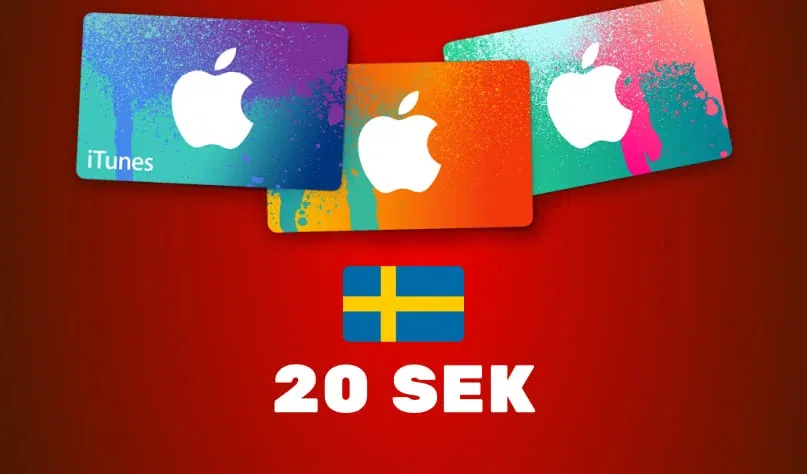 Apple iTunes 20 SEK Gift Card (Europe) gallery image 1