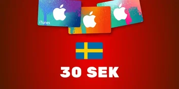 Apple iTunes 30 SEK Gift Card (Europe)
