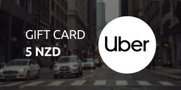 Uber 5 NZD Gift Card (Australia)