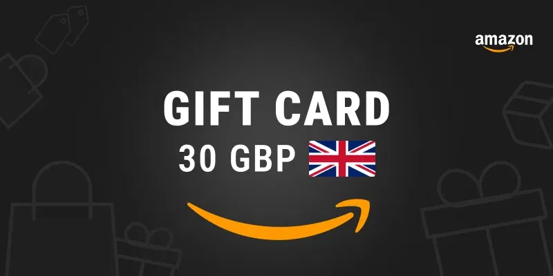 Amazon 30 GBP Gift Card (Global) gallery image 2