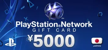 PlayStation Network 5000 JPY Gift Card (Asia)