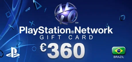 PlayStation Network 360 EUR Gift Card (Brazil) gallery image 1