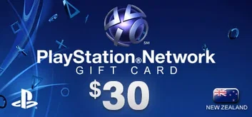 PlayStation Network 30 USD Gift Card (New Zealand)
