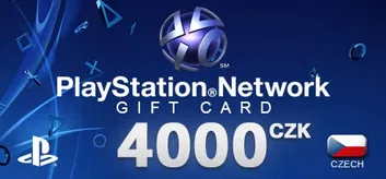 PlayStation Network 4000 CZK Gift Card (Global)
