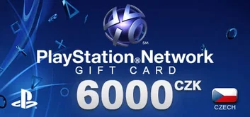 PlayStation Network 6000 CZK Gift Card (Global)