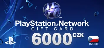 PlayStation Network 6000 CZK Gift Card (Global)