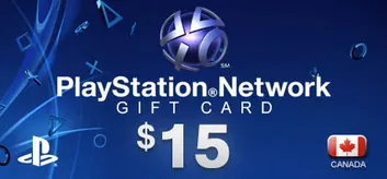 PlayStation Network 15 USD Gift Card (Canada)