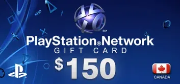 PlayStation Network 150 USD Gift Card (Canada)