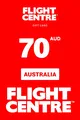 Flight Centre 70 AUD Gift Card (Australia) thumb 2