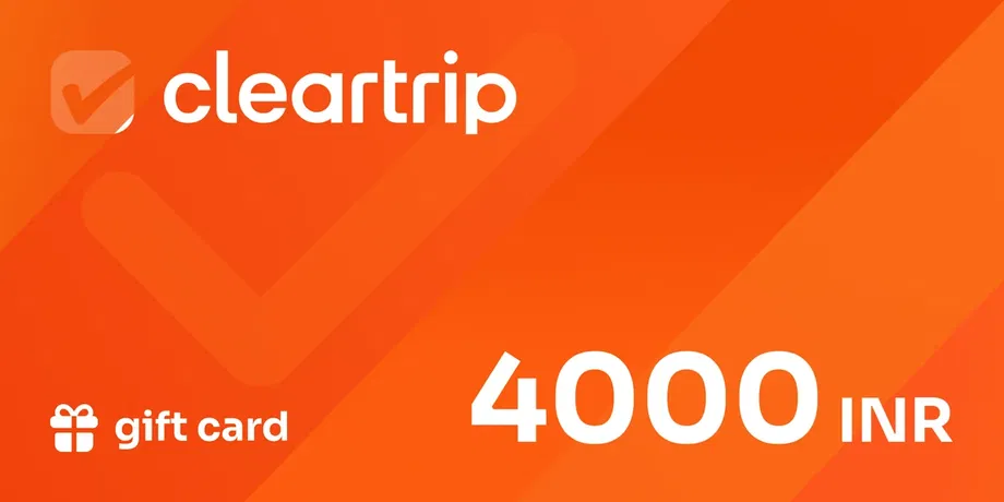 Cleartrip 4000 INR Gift Card (India) gallery image 2