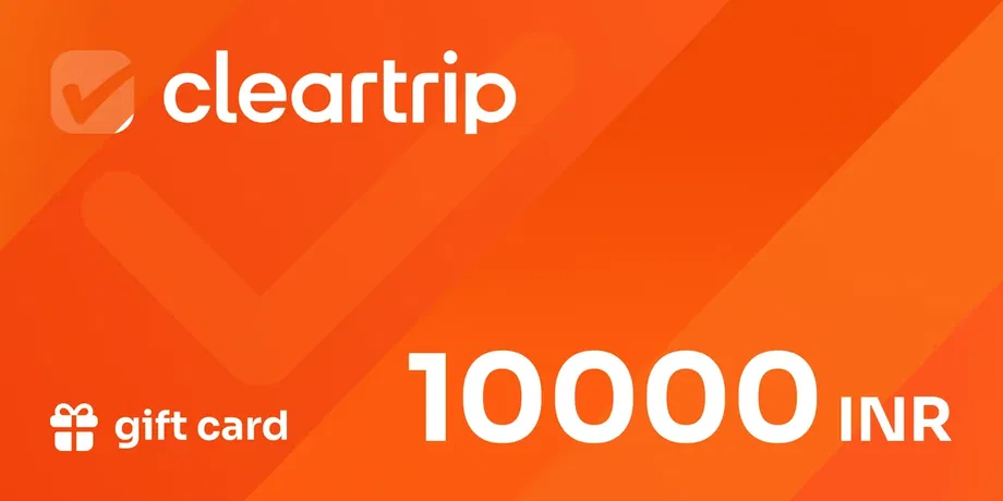 Cleartrip 10000 INR Gift Card (India) gallery image 2