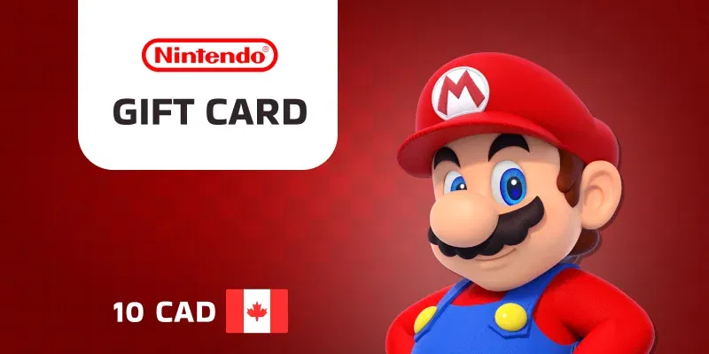 eShop 10 CAD Gift Card (Canada) gallery image 2