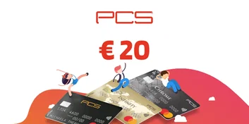 PCS 20 EUR Gift Card (Europe)