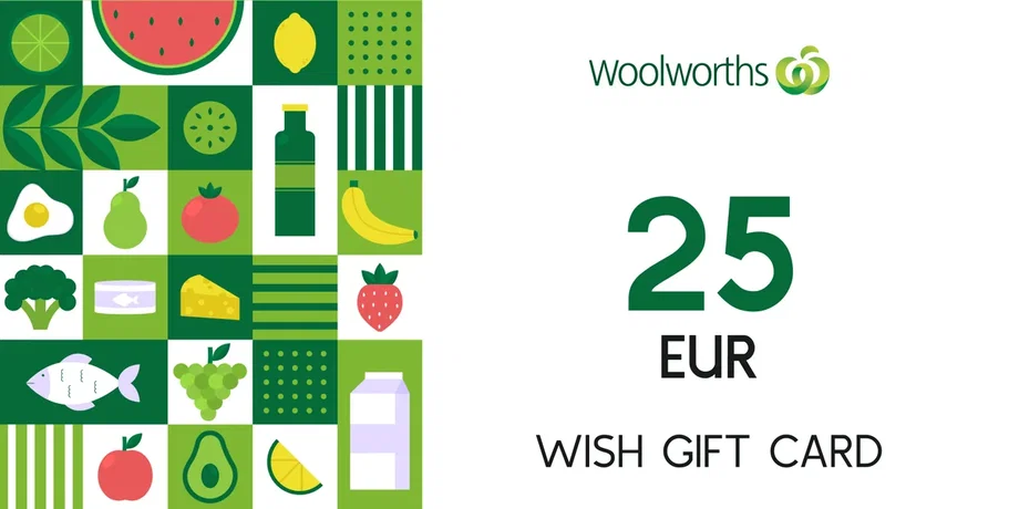 Woolworths Supermarket 25 EUR Gift Card (Germany) gallery image 2
