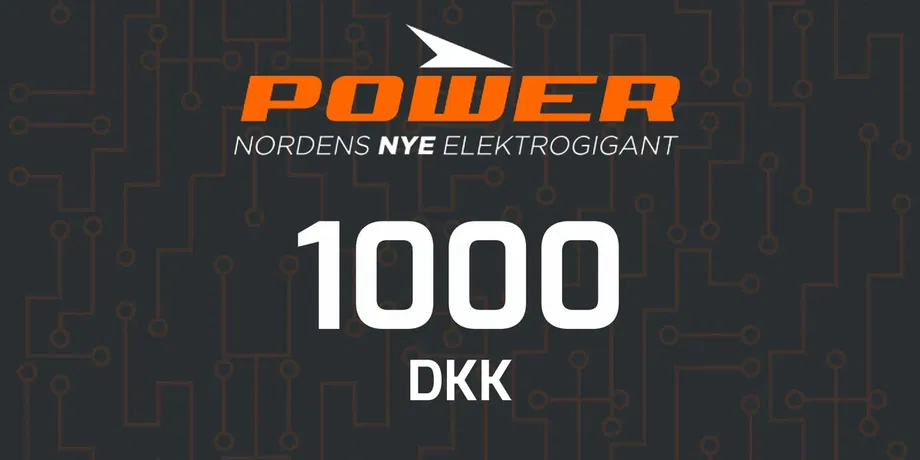 Power 1000 DKK Gift Card (Denmark) gallery image 2