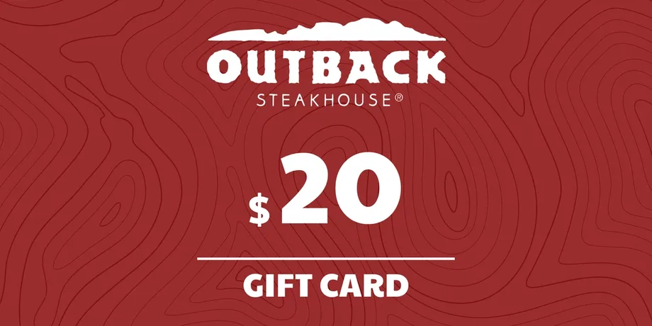 Outback Steakhouse 20 USD Gift Card (United States) gallery image 2