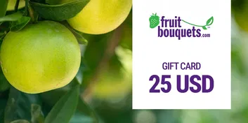 Fruit Bouquets 25 USD Gift Card (United States)