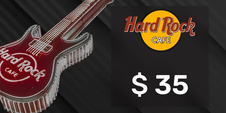 Hard Rock Cafe 35 USD Gift Card (United States) gallery image 2
