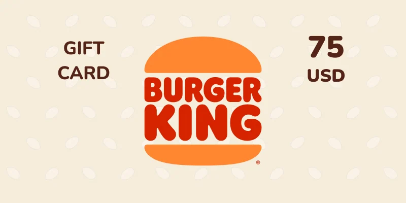 Burger King 75 USD Gift Card (United States) gallery image 2