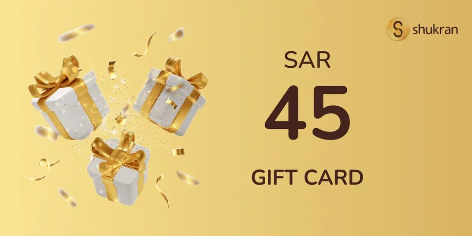 Shukran 45 SAR Gift Card (Saudi Arabia) gallery image 2