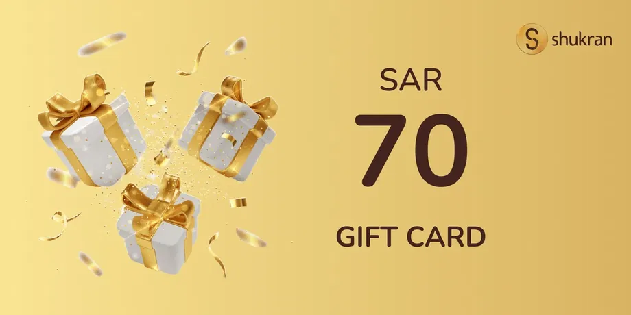 Shukran 70 SAR Gift Card (Saudi Arabia) gallery image 2
