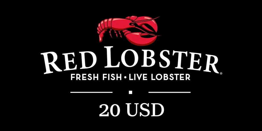 Red Lobster 20 USD Gift Card (United States) gallery image 2