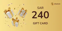 Shukran 240 SAR Gift Card (Saudi Arabia) thumb 2