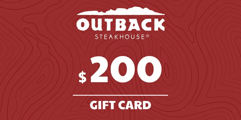 Outback Steakhouse 200 USD Gift Card (United States) gallery image 2