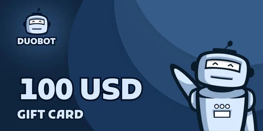 Duobot 100 USD Gift Card (Global) gallery image 2