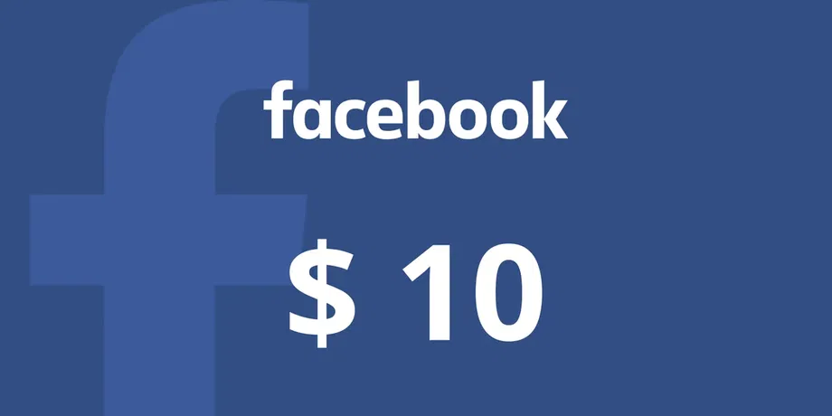 Facebook 10 USD Gift Card (Global) gallery image 2