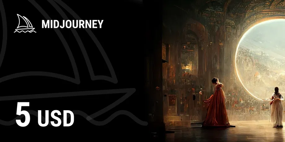 Midjourney 5 USD Gift Card (Global) gallery image 2