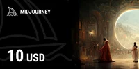 Midjourney 10 USD Gift Card (Global) thumb 2