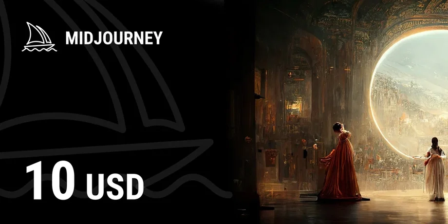 Midjourney 10 USD Gift Card (Global) gallery image 2