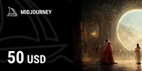 Midjourney 50 USD Gift Card (Global) thumb 2