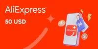 AliExpress 50 USD Gift Card (Global) thumb 2