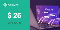 ChatGPT 25 USD Gift Card (Global) thumb 2
