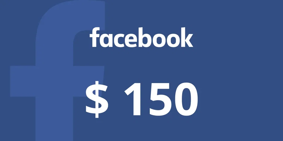 Facebook 150 USD Gift Card (Global) gallery image 2