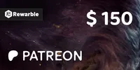 Patreon 150 USD Gift Card (Global) thumb 2